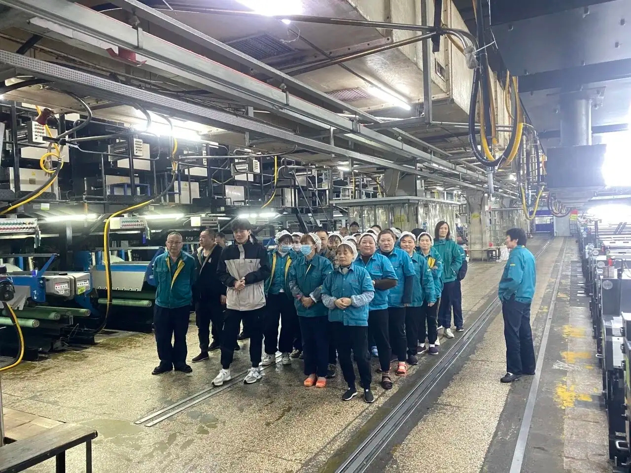 U poliester Changshu conduce un drill di evacuazione d'emergenza